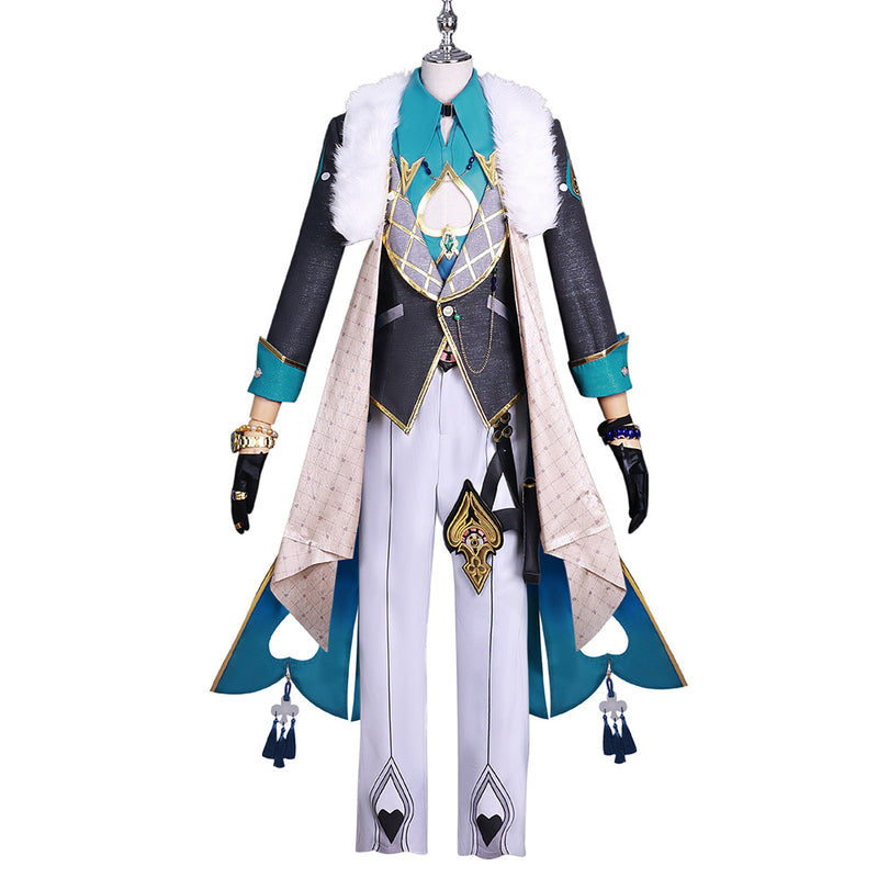 Honkai: Star Rail Aventurine Cosplay Costume Outfits Halloween Carnival Suit