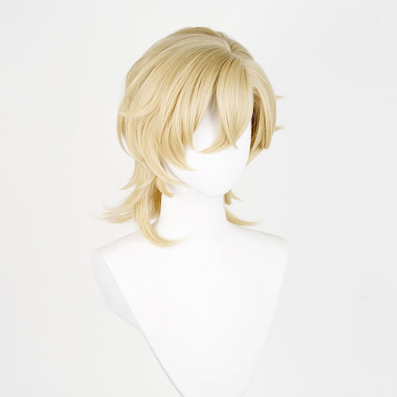 Honkai: Star Rail Aventurine Cosplay Wig Heat Resistant Synthetic Hair Carnival Halloween Party Props