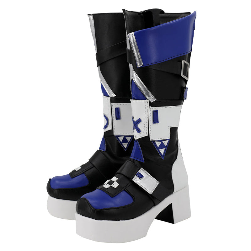 Honkai: Star Rail Silver Wolf  Boots Halloween Costumes Accessory Custom Made Cosplay Shoes