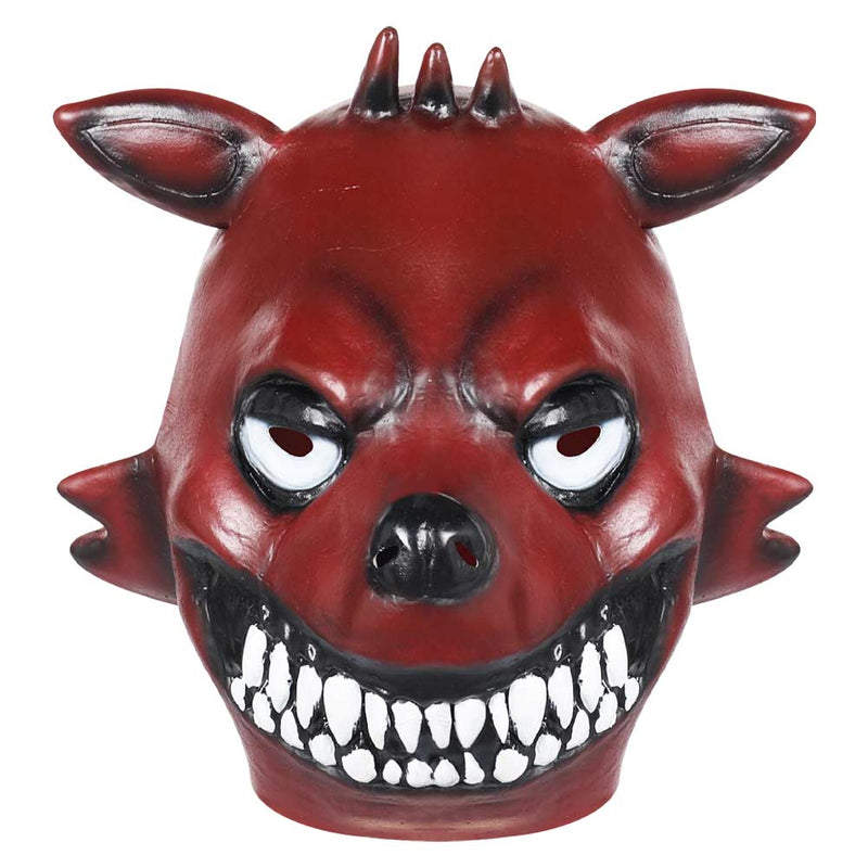 hoth FNAF LATEX MASK Mask Cosplay Latex Masks Helmet Masquerade Halloween Party Costume Props Foxy the Pirate cosplay