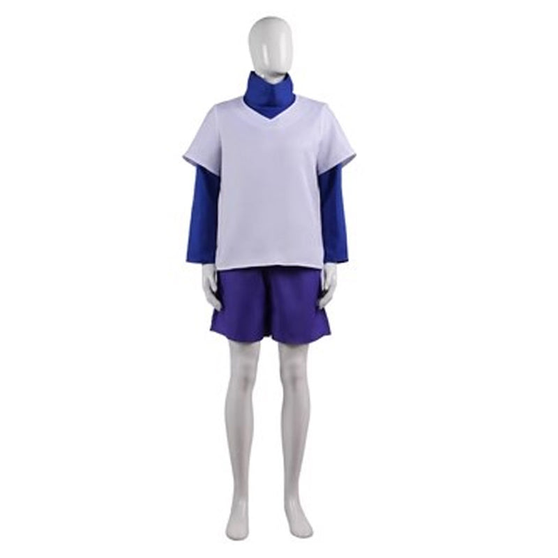 Hunter X Hunter Killua Zoldyck Top Shorts Outfits Halloween Carnival Suit Cosplay Costume