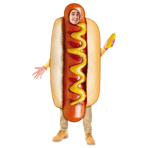 In Stock Adult Kids Funny 3D Print Food Bread Sausage Hot Dog taco Costumes Halloween Men Women Anime Suit Carnival Party Cosplay