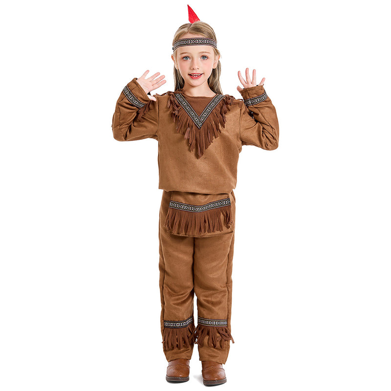 Indian Cosplay Costume Outfits Halloween Carnival Suit