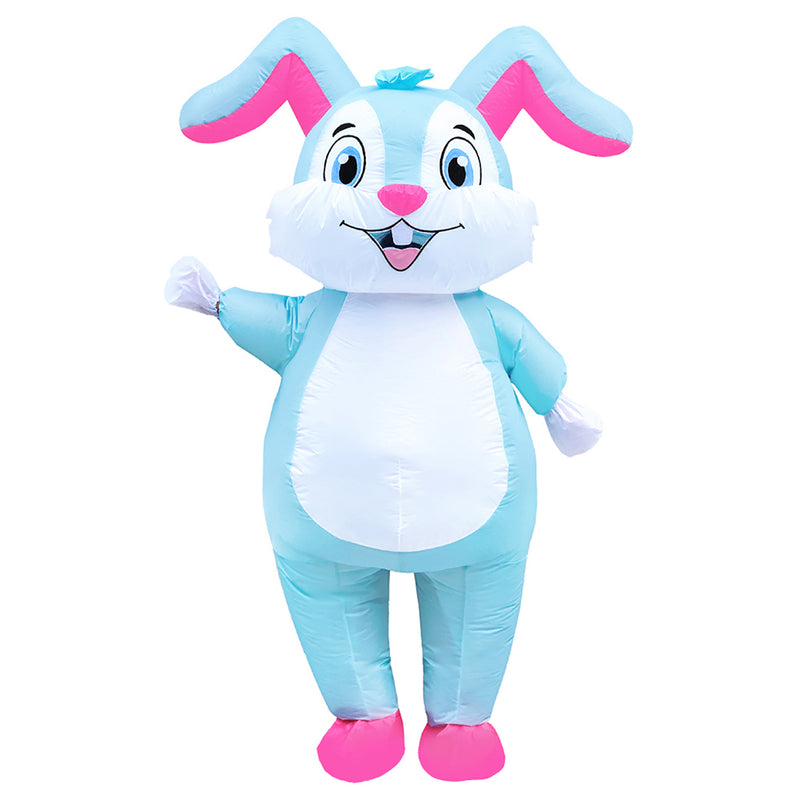 Inflatable Cosplay Costume Blowup Fancy Party Dress Halloween Carnival Suit Easter Bunny