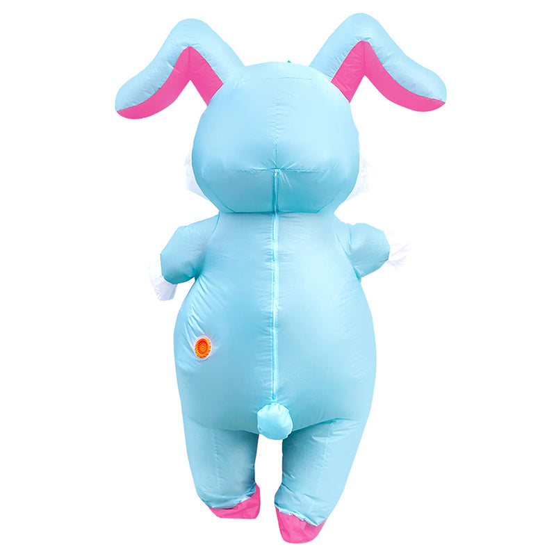 Inflatable Cosplay Costume Blowup Fancy Party Dress Halloween Carnival Suit Easter Bunny