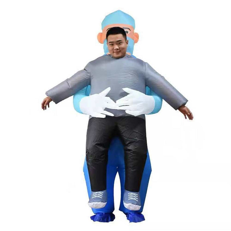 Inflatable Costume Doctors Hug people Full Body Blow Up Costumes Fancy Dress for Halloween Cosplay Clothes