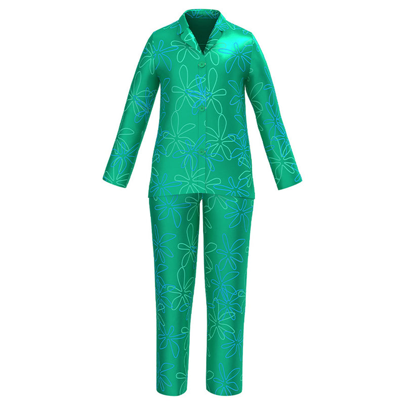 Inside Out Disgust Cosplay Costume Outfits Halloween Carnival Suit