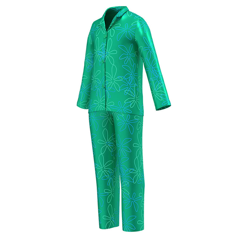 Inside Out Disgust Cosplay Costume Outfits Halloween Carnival Suit