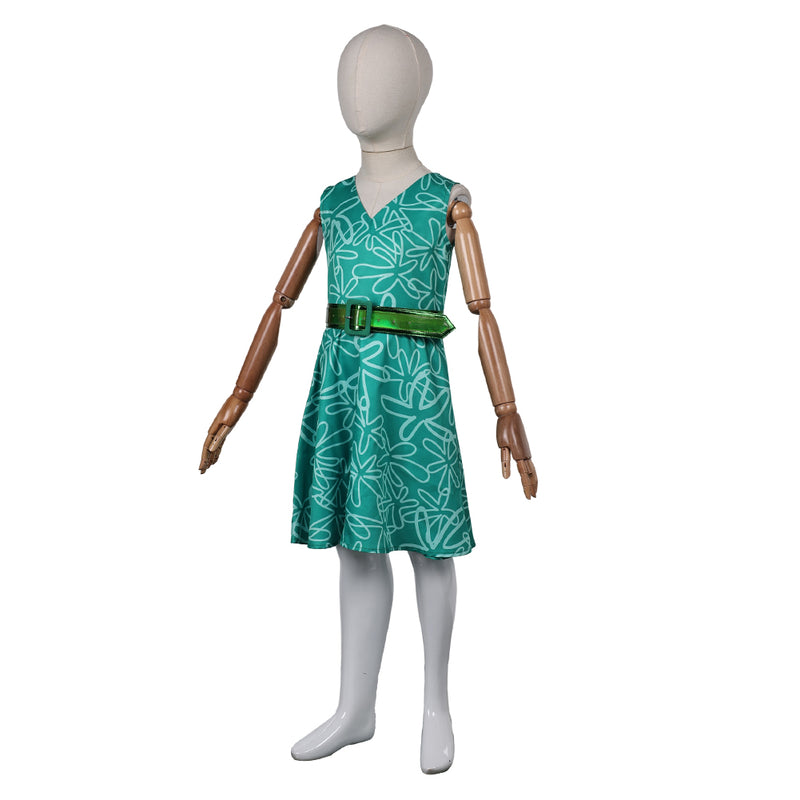 Inside Out Disgust Cosplay Costume Outfits Halloween Carnival Suit cosplay