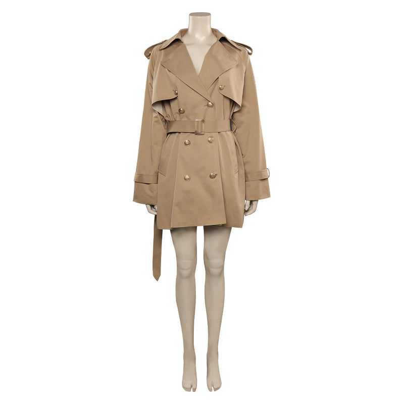 jacket Cosplay Costume Outfits Fantasia Halloween Carnival Party Disguise Suit coat Khaki