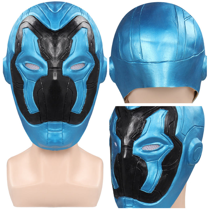 Jaime Reyes mask cosplay Mask Cosplay Latex Masks Helmet Masquerade Halloween Party Costume Props