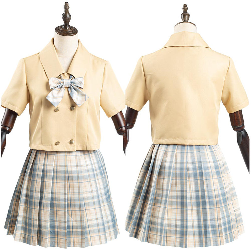 Japanese Sailor Suit Cosplay Short Sleeve JK Uniform College School Girls Students Skirt Outfits Costume