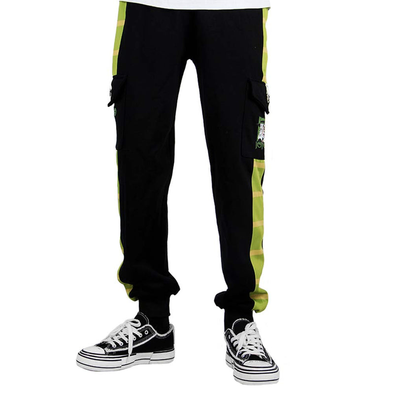 JoJo‘s Bizarre Adventure Joseph Joestar Cosplay Pants Women Men 3D Print Pocket Cargo Casual Loose Trousers