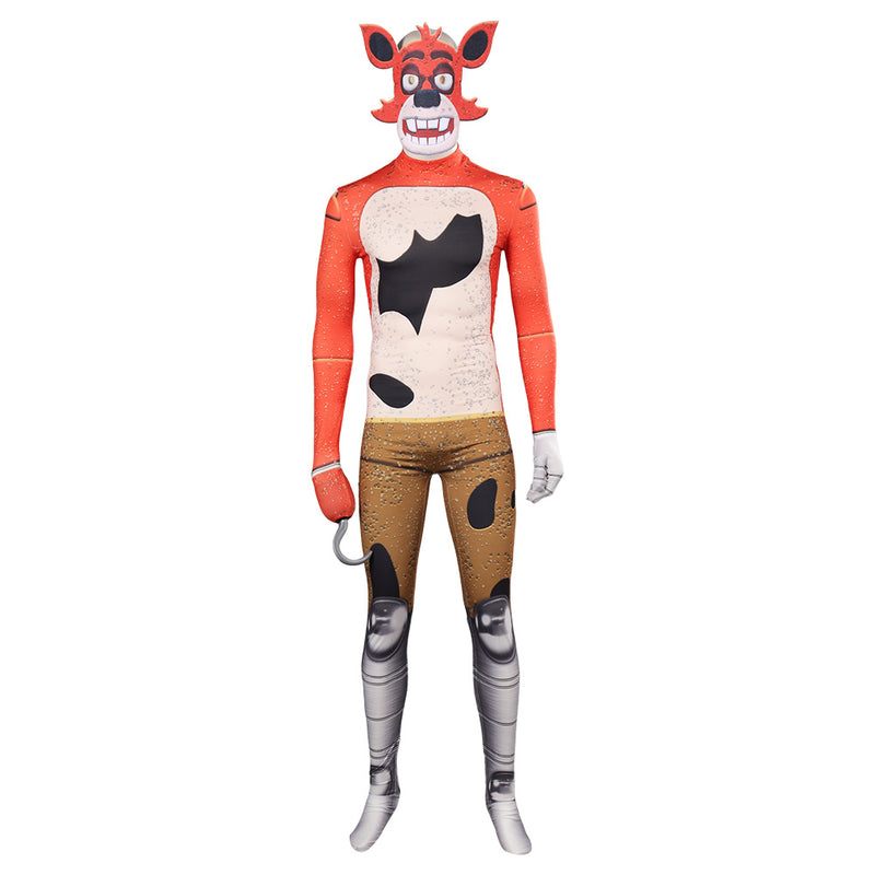 jumpsuits Five Nights At Freddy's Foxy wolf mask Cosplay Costume Outfits Halloween Carnival Suit FNAF