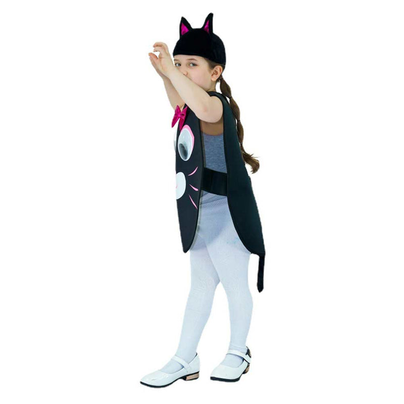 Kids Cat Cosplay Costume Outfits Halloween Carnival Suit