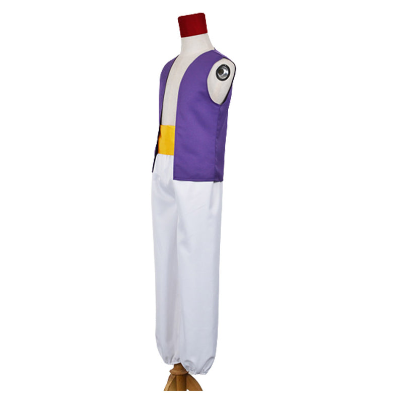 Kids Children Aladdin Prince Cosplay Costume Outfits Halloween Carnival Party Suit