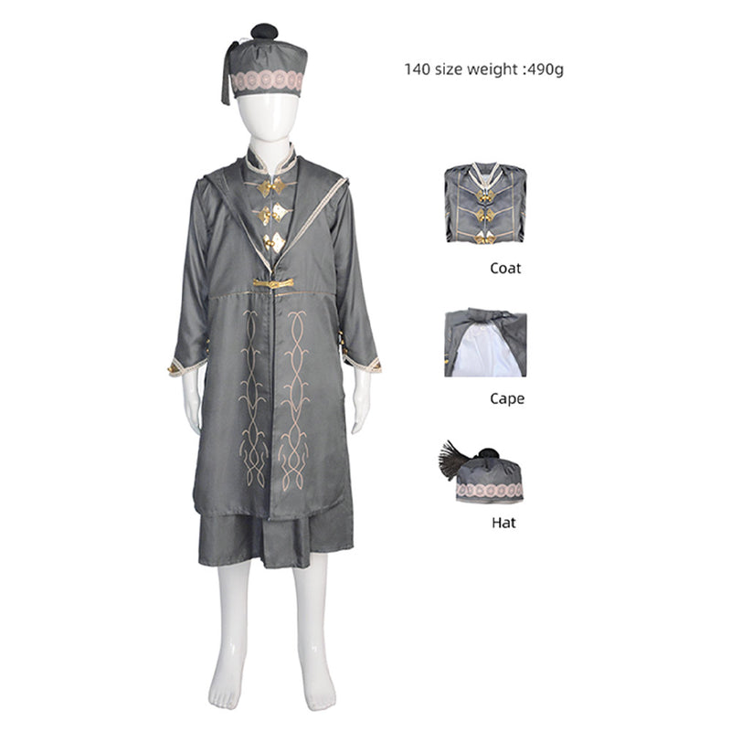 Kids Children Albus Percival Wulfric Brian Dumbledore Cosplay Costume Outfits Halloween Carnival Suit