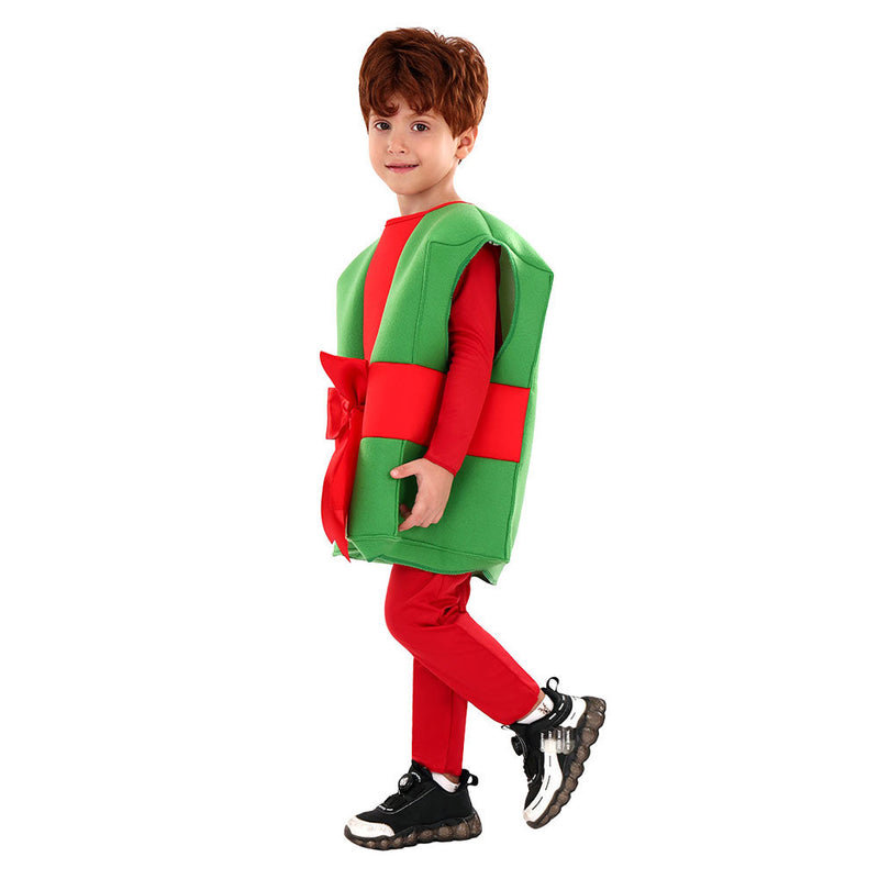 VeeGet Kids Children Christmas Gift Cosplay Costume Overclothes Christmas Carnival Suit BoysKidsCostume