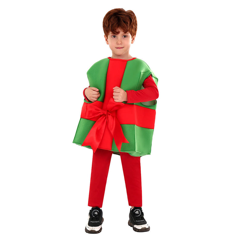 VeeGet Kids Children Christmas Gift Cosplay Costume Overclothes Christmas Carnival Suit BoysKidsCostume