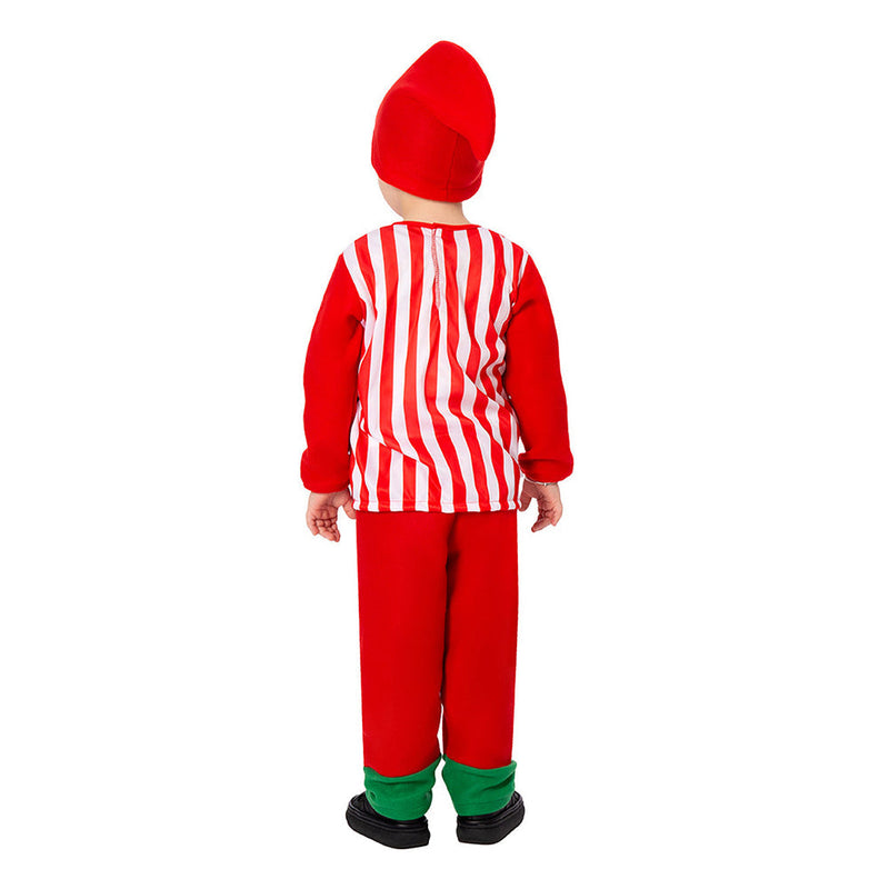 VeeGet Kids Children Christmas Gift Red Cosplay Outfits Christmas Carnival Suit BoysKidsCostume