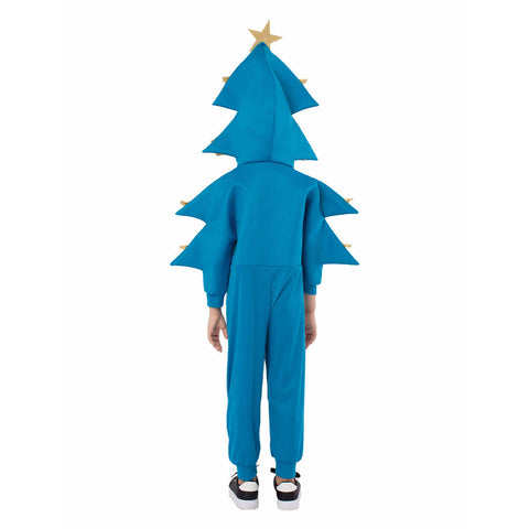 VeeGet Kids Children Christmas Tree Blue Cosplay Costume Outfits Christmas Carnival Suit BoysKidsCostume