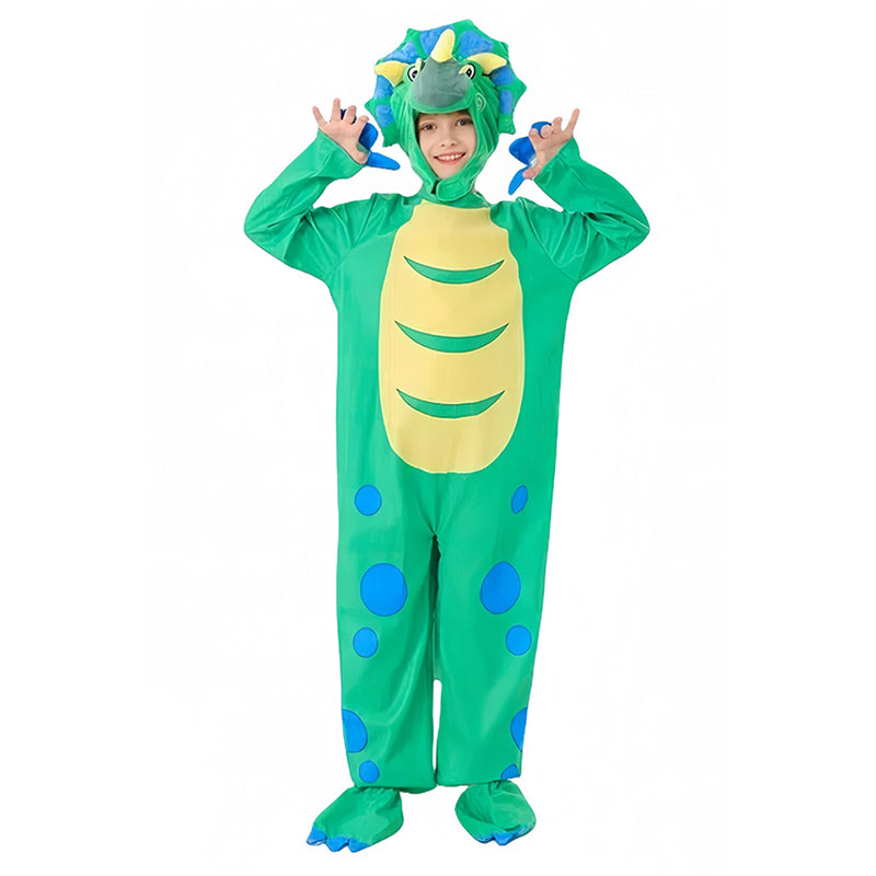Kids Children dinosaur Stage Performance Cosplay Costume Outfits Halloween Carnival Suit