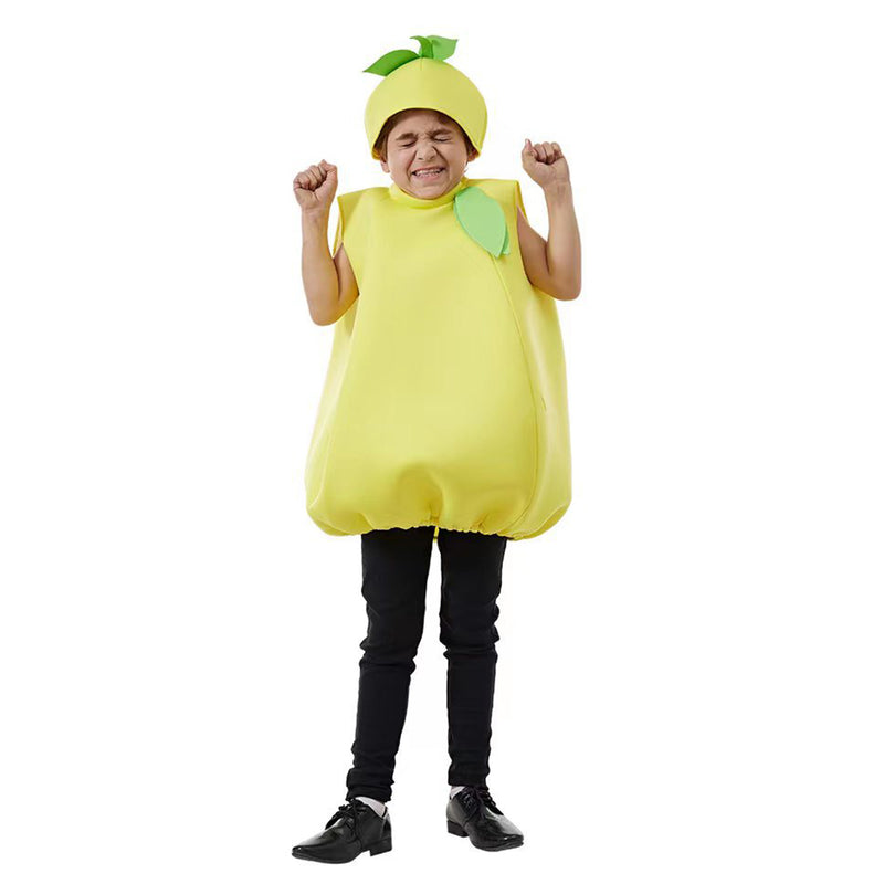 Kids Children Fruits Cosplay Costume Outfits Halloween Carnival Suit