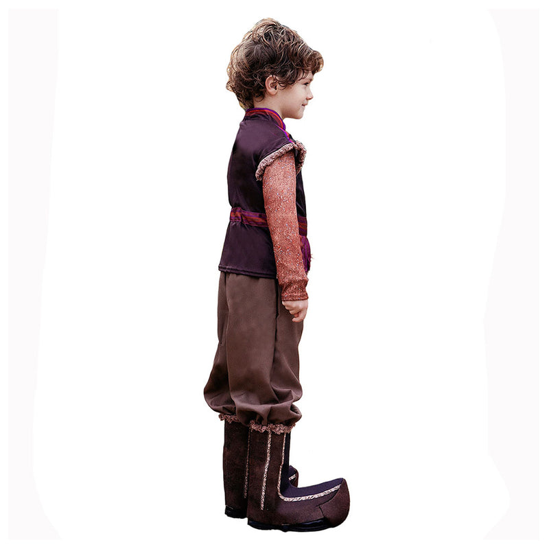 Kids Children Kristoff Cosplay Costume Outfits Halloween Carnival Party Disguise Suit