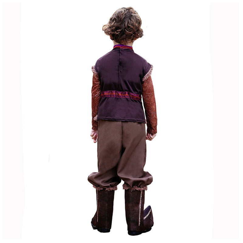 Kids Children Kristoff Cosplay Costume Outfits Halloween Carnival Party Disguise Suit