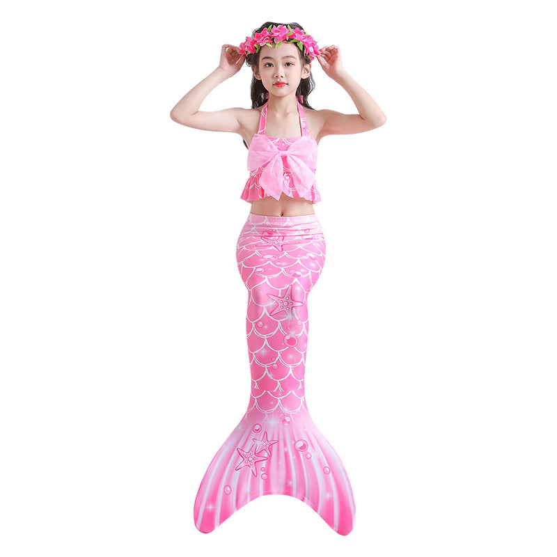 KIds Children Mermaid Cosplay Costume Dress Outfits Halloween Carnival Party Suit