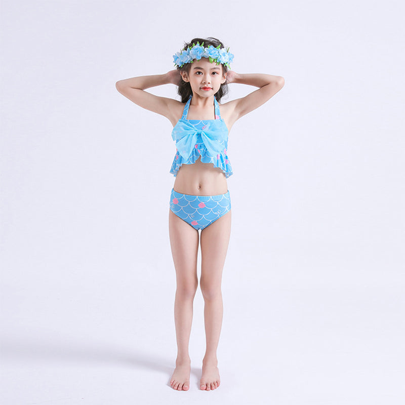 KIds Children Mermaid Cosplay Costume Dress Outfits Halloween Carnival Party Suit