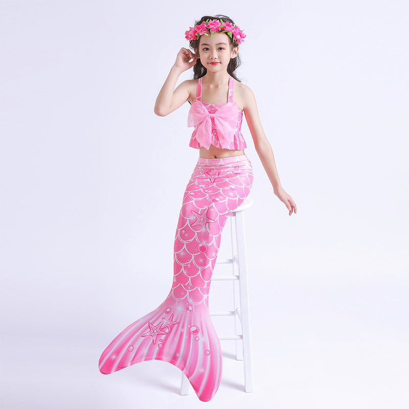 KIds Children Mermaid Cosplay Costume Dress Outfits Halloween Carnival Party Suit