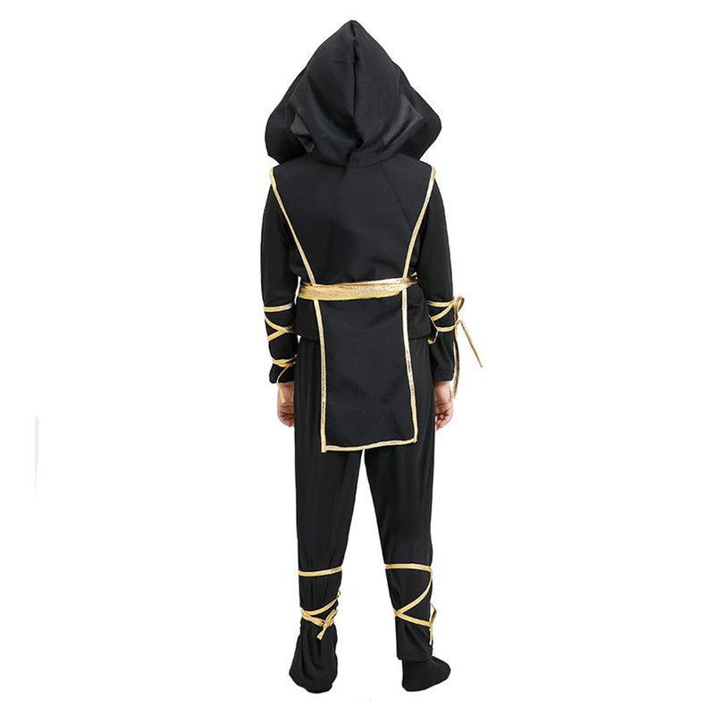 Kids Children Ninja  Cosplay Costume Outfits Halloween Carnival Party Disguise Suit