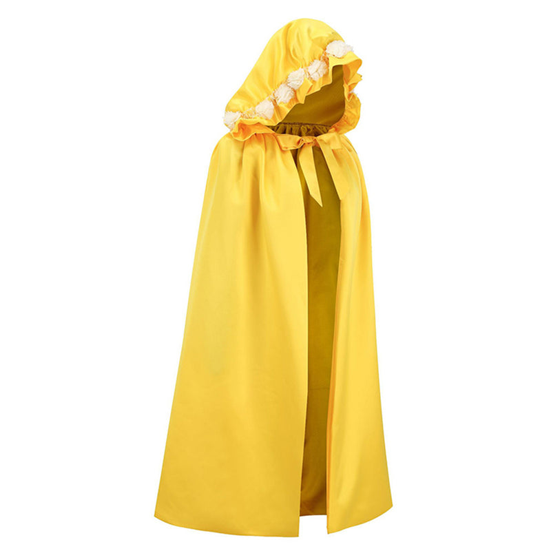 Kids Girls Belle Princess Cosplay Costume Outfits Halloween Carnival Suit