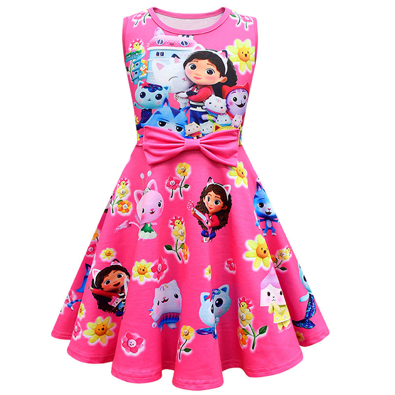 Kids Girls gabby‘s dollhouse Cosplay Costume Dress Outfits Halloween Carnival Suit