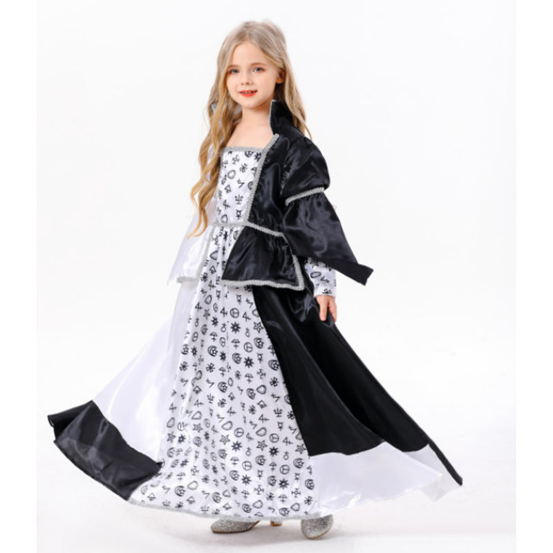 Kids Princess Cosplay Costume Outfits Halloween Carnival Suit