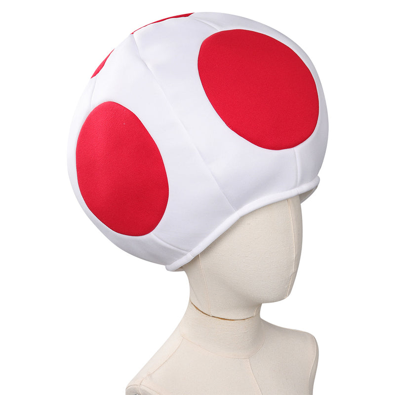 Toad Toad/KINOPIO KINOPIO Cosplay Hat Cap Fantasia Halloween Carnival Party Disguise Costume Accessories