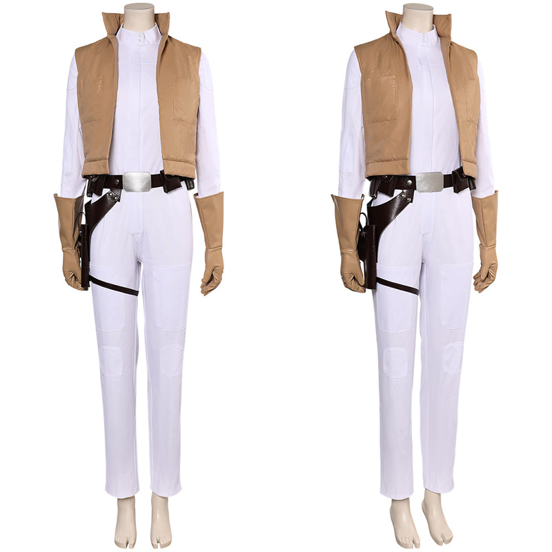 leia organa slo Cosplay Costume Outfits Halloween Carnival Suit Star Wars Princess Leia