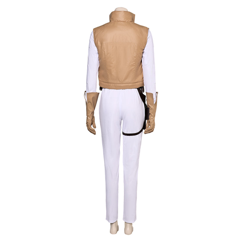 leia organa slo Cosplay Costume Outfits Halloween Carnival Suit Star Wars Princess Leia