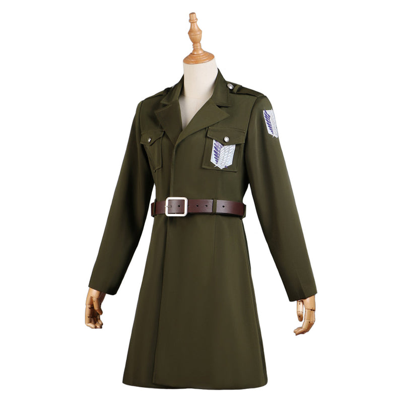 Levi·Ackerman Cosplay Costume Coat  Halloween Carnival Party Suit