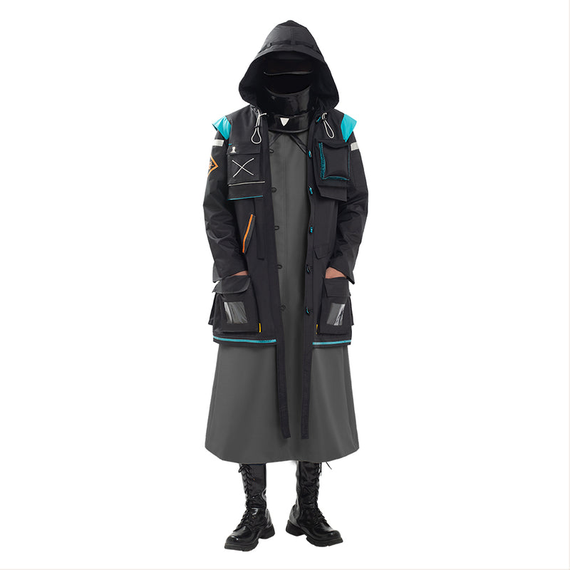 [Limited time discount] Full code is on sale in stock. Tomorrow Ark series cos clothes Doctor cosplay clothes Men's coat cartoon clothes daily long