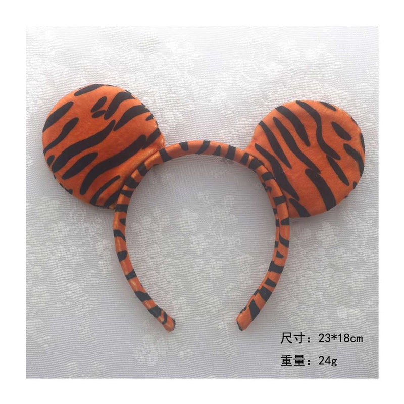 Little Tiger Hair Hoop Dress Cosplay Costume Outfits Halloween Carnival Suit