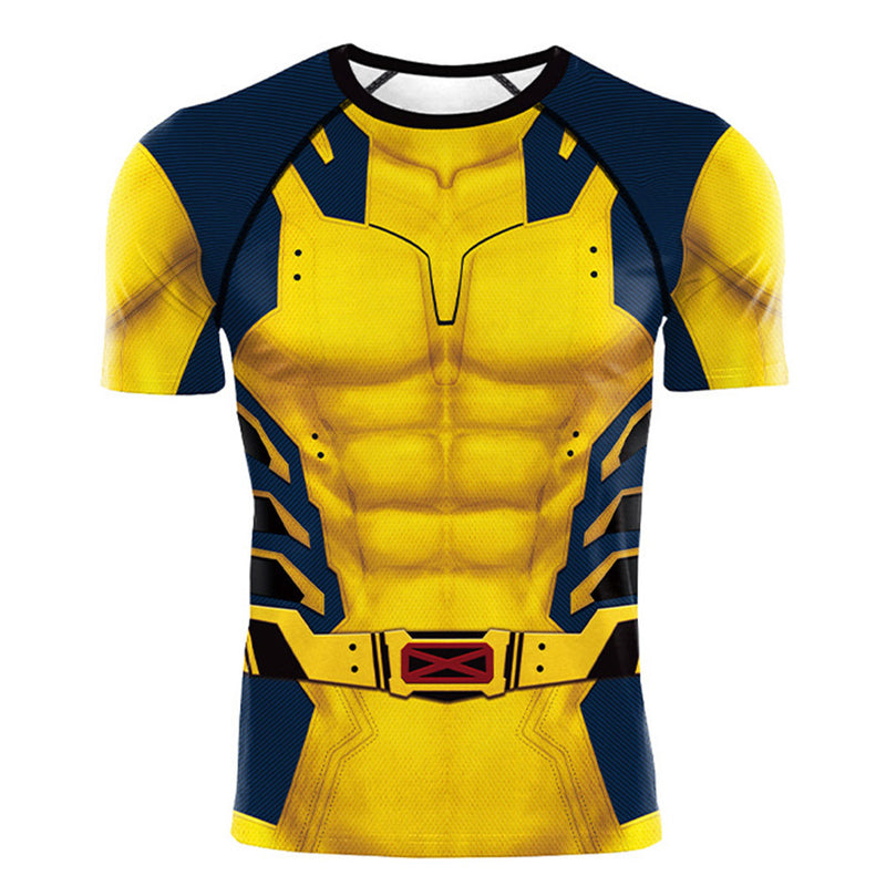 Cosplay T-shirt Costume Outfits Halloween Carnival Suit James Howlett / Logan