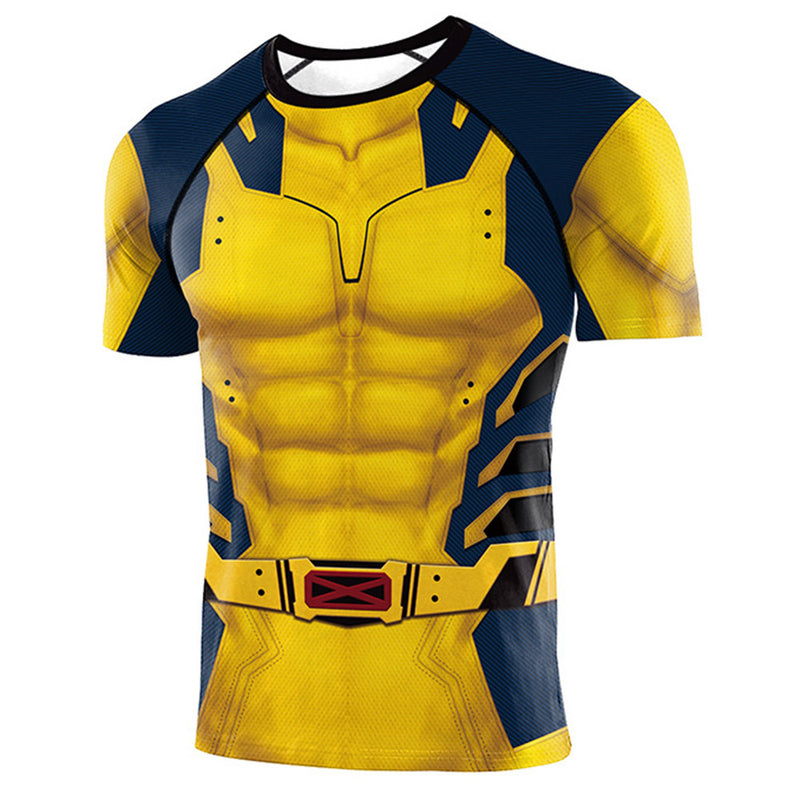 Cosplay T-shirt Costume Outfits Halloween Carnival Suit James Howlett / Logan