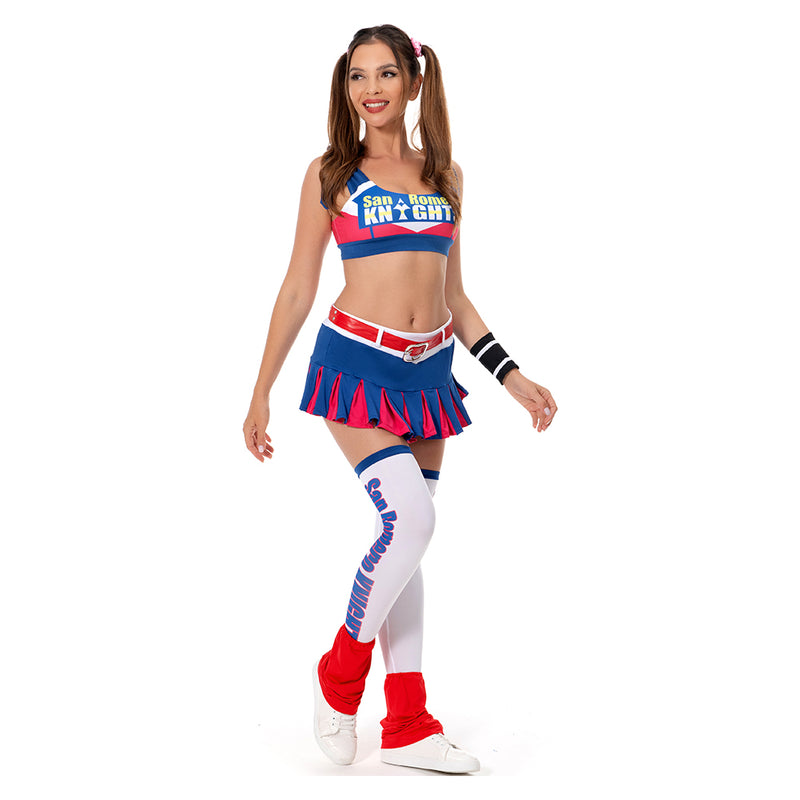 Lollipop Chainsaw Costume Juliet Starling Cosplay Costume  Outfits Halloween Carnival Suit