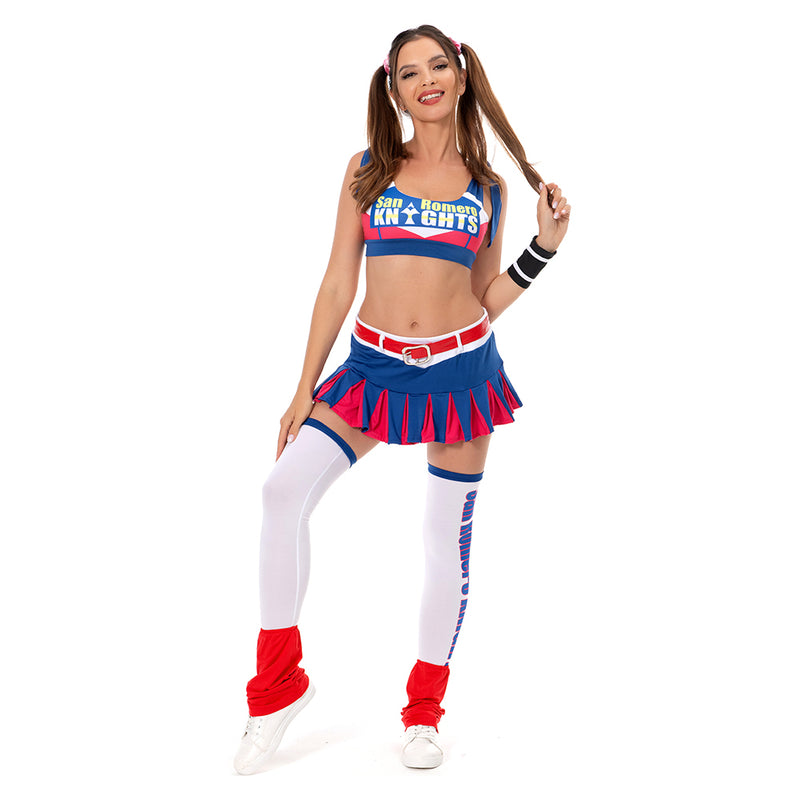 Lollipop Chainsaw Costume Juliet Starling Cosplay Costume  Outfits Halloween Carnival Suit