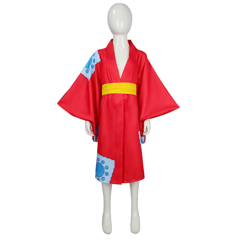 Luffy Cosplay Costume Outfits Halloween Carnival Suit