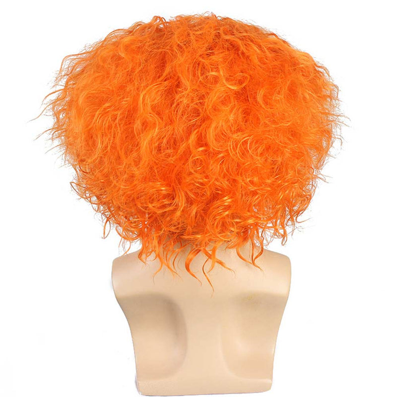 Mad Hatter Cosplay Wig Heat Resistant Synthetic Hair Carnival Halloween Party Props