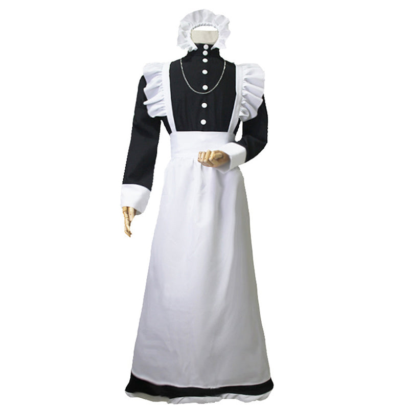 Male  Maid  Cosplay Costume Outfits Halloween Carnival Suit