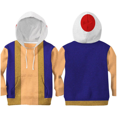 Mario Cosplay Hoodie 3D Printed Hooded Sweatshirt Kids Children Casual Streetwear Pullover